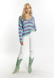 Vest Dames Aqua Paars Turquoise - XL/2XL