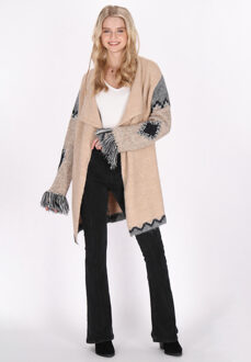 Vest Dames Beige Veelkleurig - maat M/L