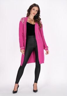 Vest Dames fuchsia - maat M/L
