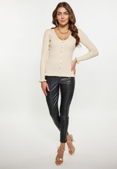 Vest Dames ivoor - L