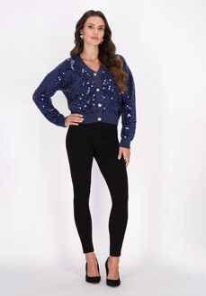 Vest Dames marine Marineblauw - XL/2XL