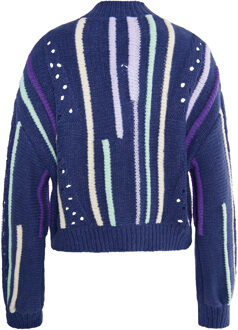 Vest Dames Navy Veelkleurig - maat Marineblauw