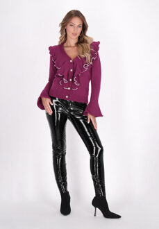 Vest Dames pruim Paars - XL/2XL