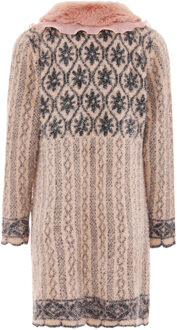 Vest Dames roze/zwart Zwart en roségoud