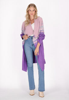Vest Dames Violet veelkleurig - XL/2XL