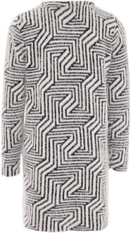 Vest Dames wol wit zwart - maat M Zwart en Gebroken Wit