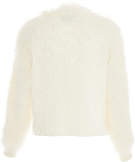 Vest Dames wolwit Gebroken wit - M