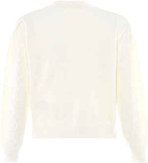 Vest Dames wolwit Gebroken wit - XL/2XL