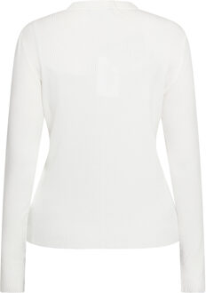 Vest Dames wolwit Gebroken wit - XL