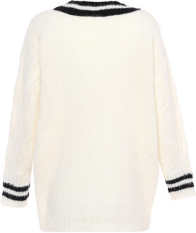 Vest Dames wolwit - maat M/L Gebroken wit