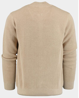 Vest heren met structuur en zakken 304/8005 Beige - L