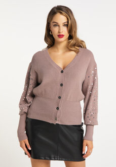vest imane Taupe