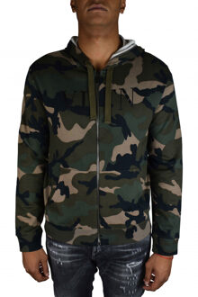 vest met capuchon Kaki - S