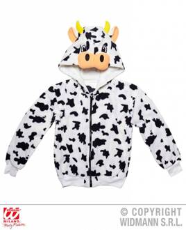 Vest met capuchon koe voor volwassenen - Verkleedkleding - One size