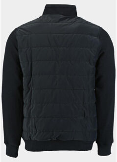 Vest met gevoerd voorpand inct 2051/navy Blauw