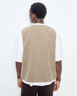 Vest mhok16ae26 - maat M / L Beige