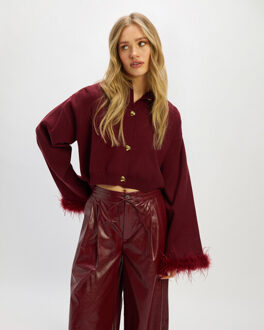 Vest r2511696813 mady Bordeaux - L