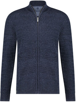 Vest Small Cable Rough Navy   5XL