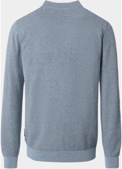 Vest strickjacke snos 454479100/122 - maat XL Blauw