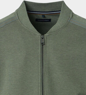 Vest sweatjacke 454476600/325 Groen - L