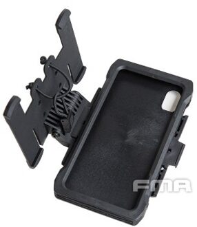 Vest Systeem Borst Opknoping Iphonexs Max Mobiele Telefoon Case Outdoor Sport Draagbare Mobiele Telefoon Beschermende TB1324 zwart