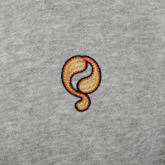 Vest velp midden melange Grijs - L