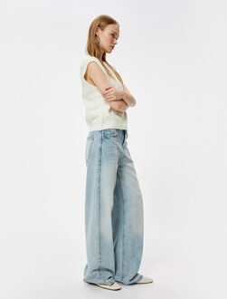 VESTEN Ronde kraag Mobiel Sweater Ecru