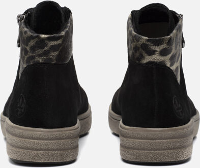 Veterboots zwart Suede - 36,37,38,39,40,41,42