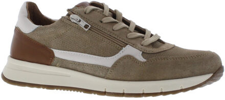 Veterschoen casual 109007 - maat 46 Beige