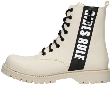 Veterschoen Hoog Gebroken wit - 36