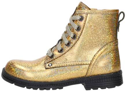 Veterschoen Hoog Goudkleur - 22
