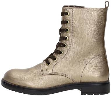 Veterschoen Hoog Goudkleur - 35