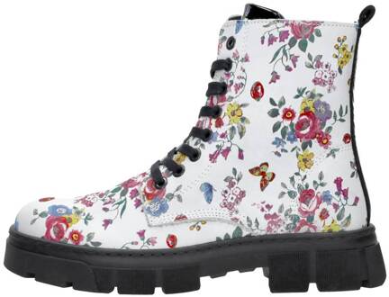 Veterschoen Hoog Wit - 35