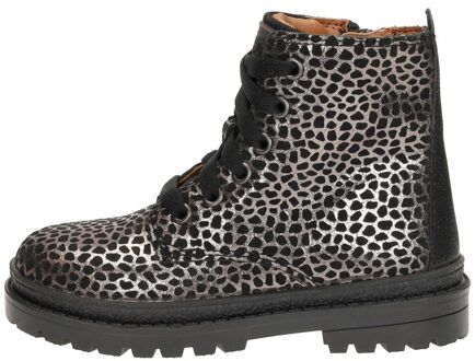 Veterschoen Hoog Zwart - 22