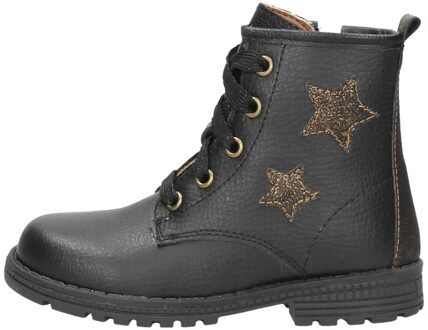 Veterschoen Hoog Zwart - 23