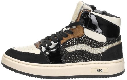 Veterschoen Hoog Zwart - 23