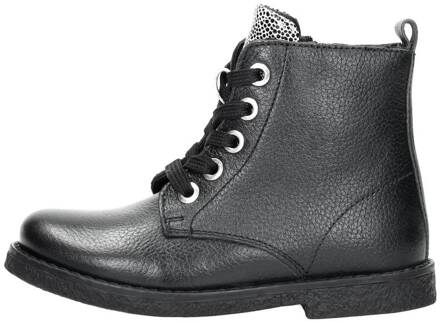 Veterschoen Hoog Zwart - 24