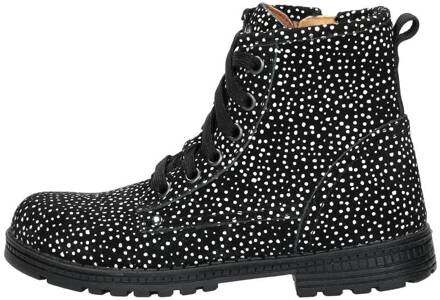 Veterschoen Hoog Zwart - 24