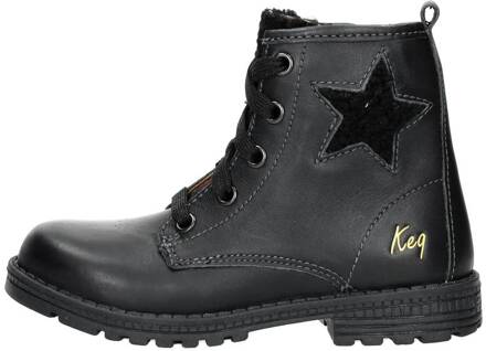 Veterschoen Hoog Zwart - 30