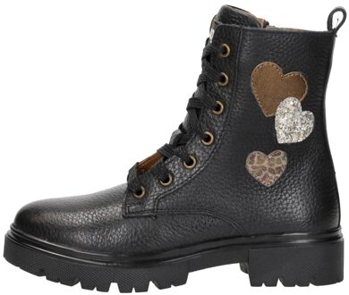 Veterschoen Hoog Zwart - 32