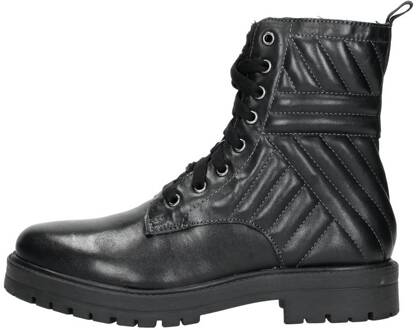 Veterschoen Hoog Zwart - 38