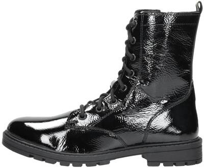 Veterschoen Hoog Zwartlak Zwart lak - 37