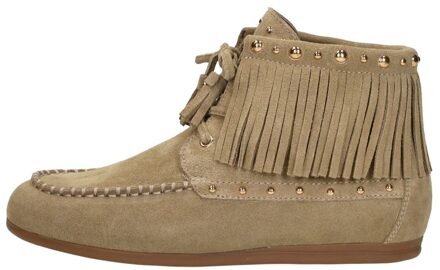Veterschoenen Hoog Beige - 42