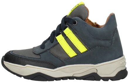 Veterschoenen Hoog Blauw - 23