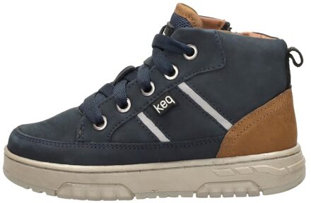 Veterschoenen Hoog Blauw - 30