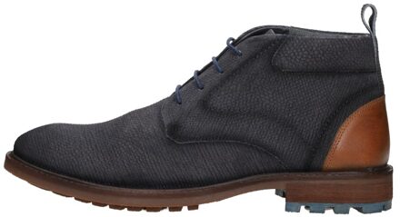 Veterschoenen Hoog Blauw - 40