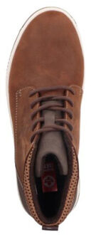 Veterschoenen Hoog Cognac - 44