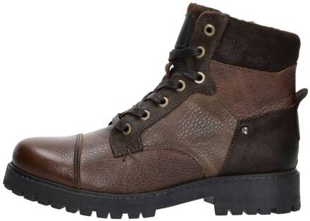 Veterschoenen Hoog Donkerbruin - 31