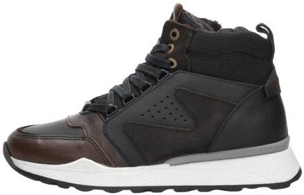 Veterschoenen Hoog Donkerbruin - 33