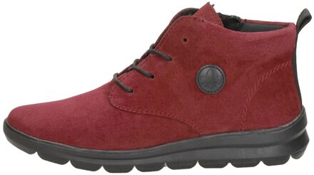Veterschoenen Hoog Rood - 37
